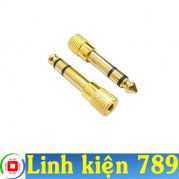 Jack chuyển 6 ly ra 3.5mm 6 ly STE ra 3.5 ly STE ( 1 cái )